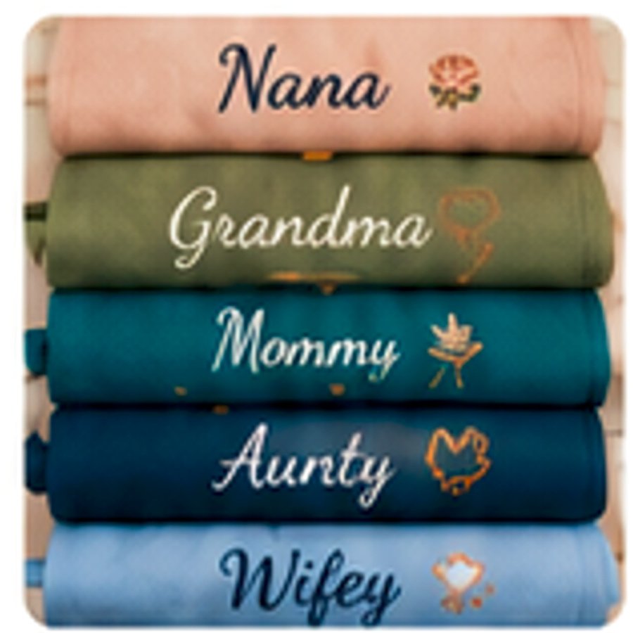Family name apron collection